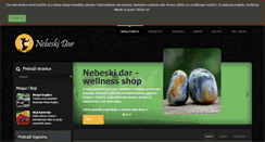 Desktop Screenshot of nebeski-dar.hr